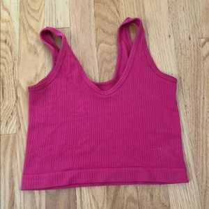 Pink Out From Under Tank Top